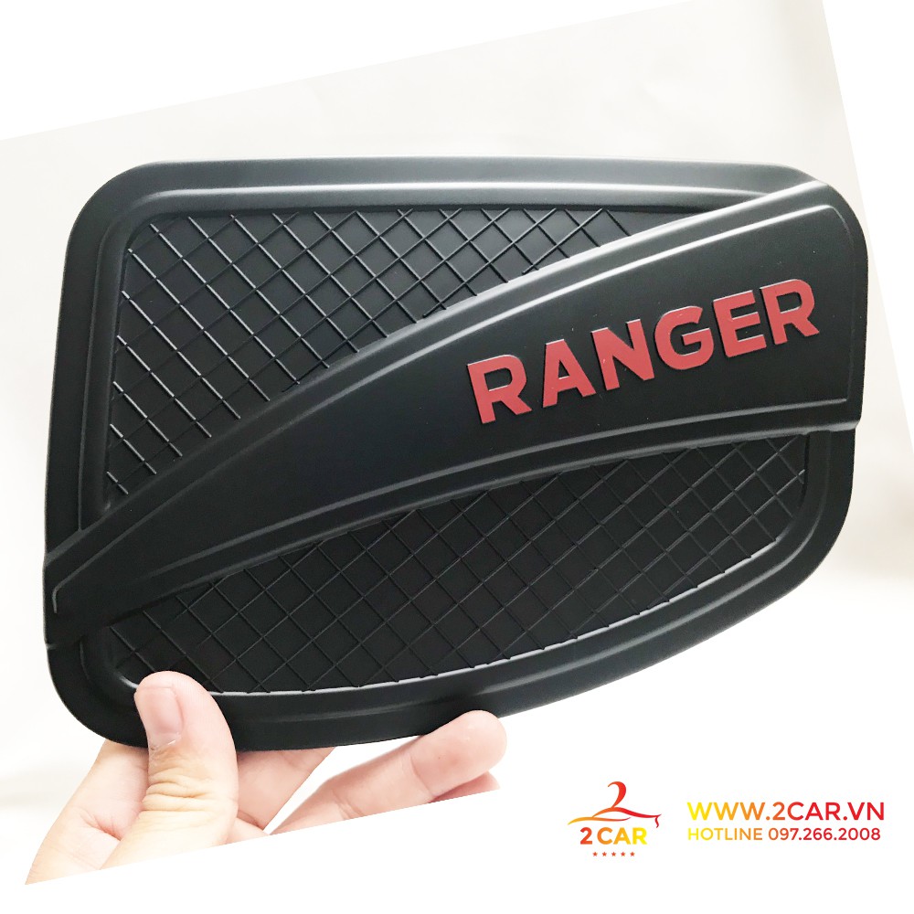 福特 Ranger 油箱蓋 2014- 2021、2022、2023、2024 - 高品質黑色塑料