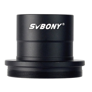 Svbony 望遠鏡相機適配器 T 型適配器安裝座,帶 M42 螺紋 1.25 英寸 T 型環適配器,適用於尼康/佳能/