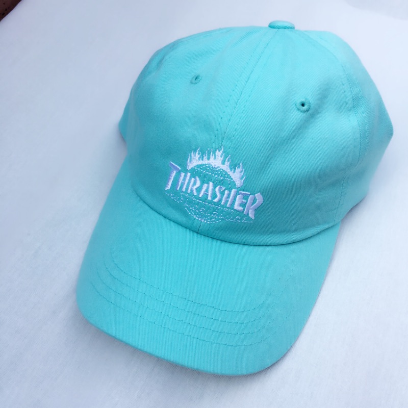 【A store】Thrasher X HUF 老帽 Tiffany色