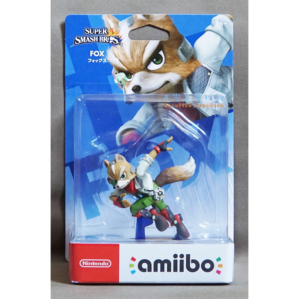 【月光魚 電玩部】amiibo FOX 火狐 麥克勞德 任天堂明星大亂鬥 星戰火狐 星際火狐 人偶玩具 3DS NS