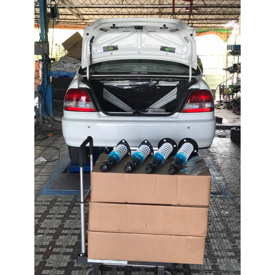 全新 Honda City 96 02年kc Racing 高低軟硬可調避震器 蝦皮購物