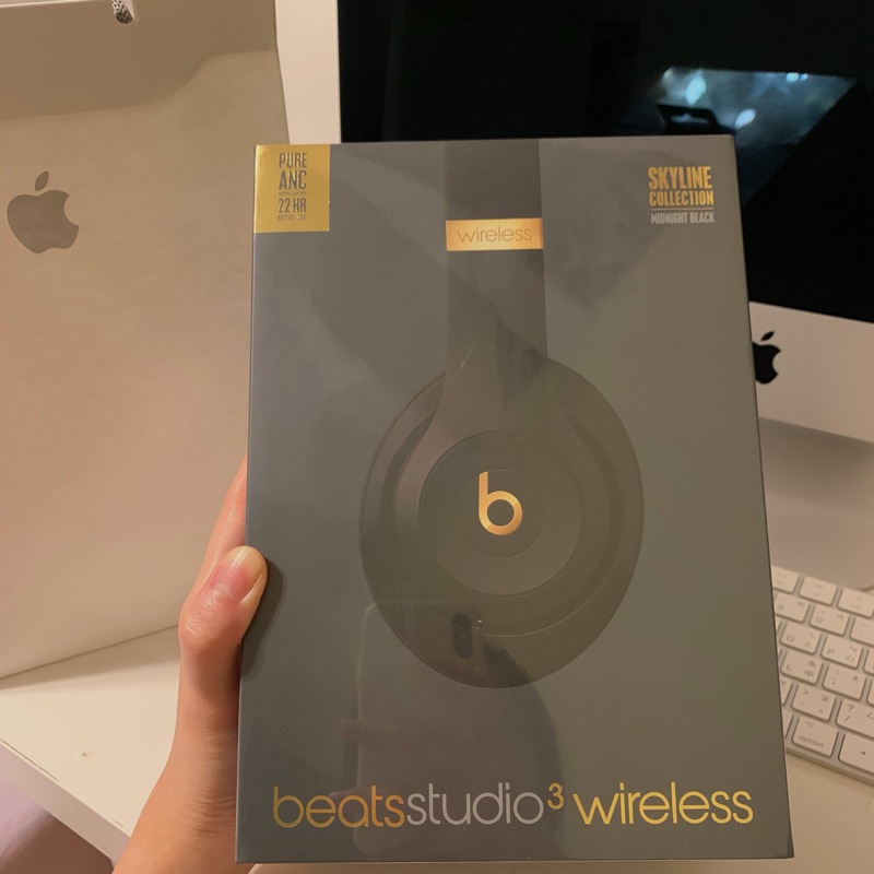 Beats Studio3 Wireless 頭戴式耳機 Beats 午夜黑色 藍牙耳機 全新未拆封