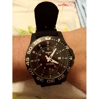 22mm 黑色NATO 尼龍錶帶 軍錶機械錶潛水錶的好搭檔