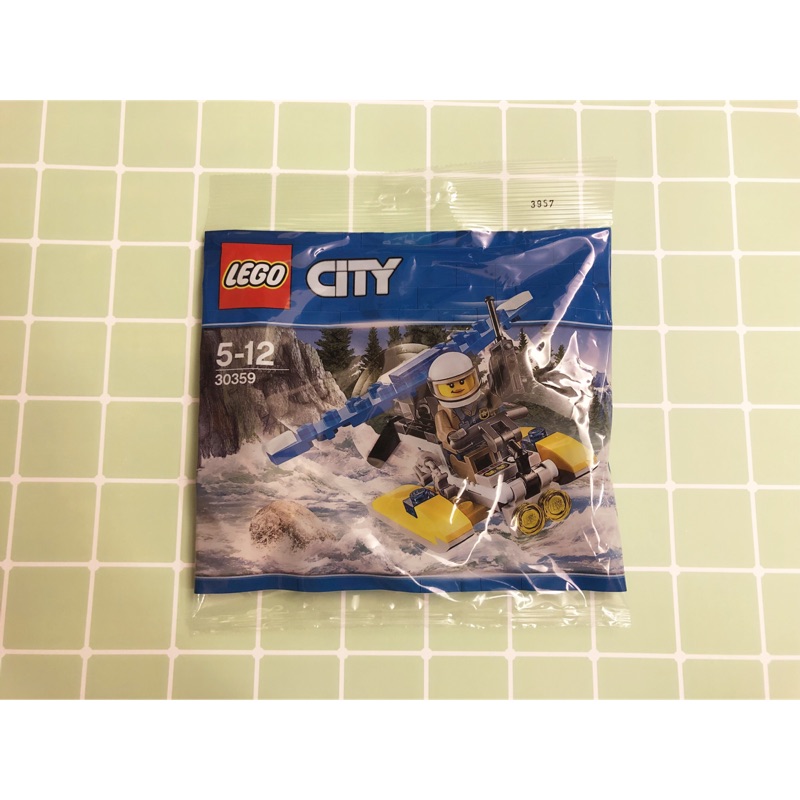 LEGO 30359  City城市系列 police water plane警察水上飛機