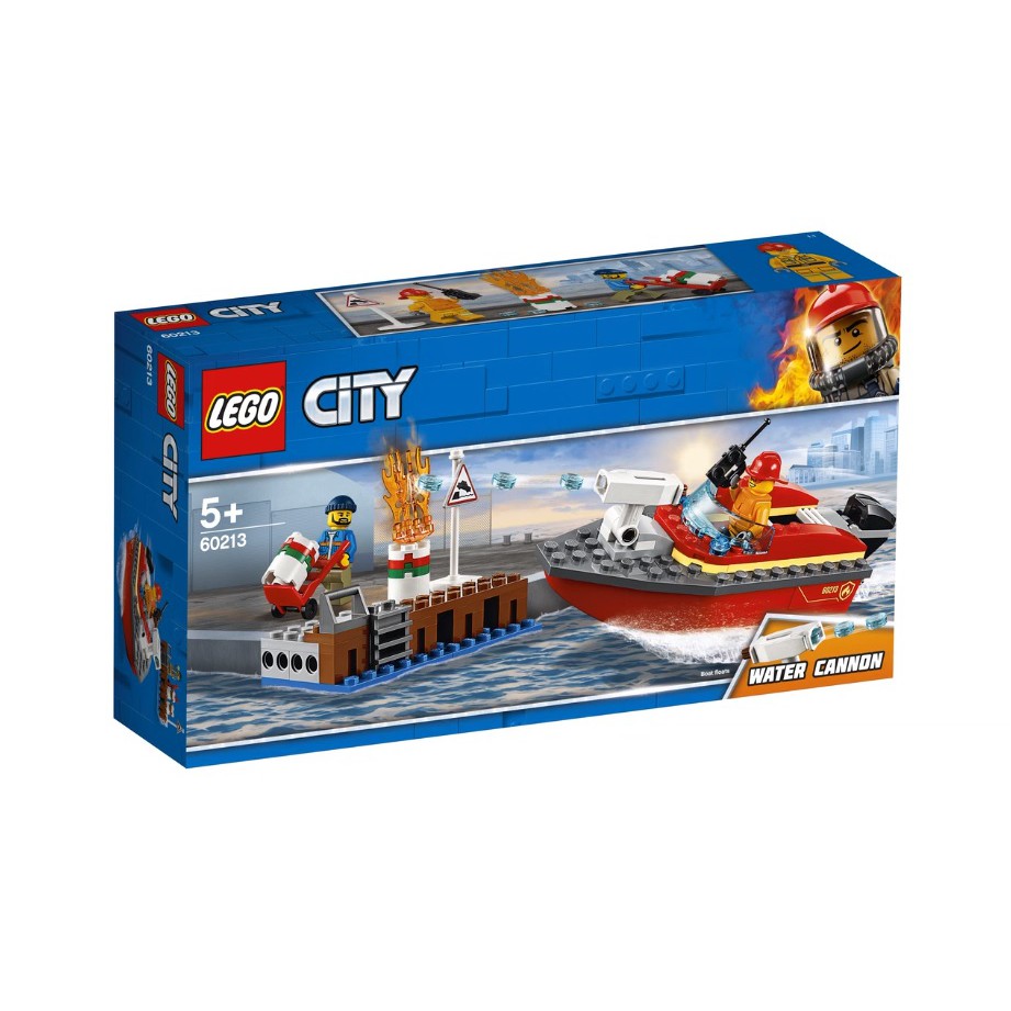 【積木樂園】 樂高 LEGO 60213 CITY系列 碼頭火災