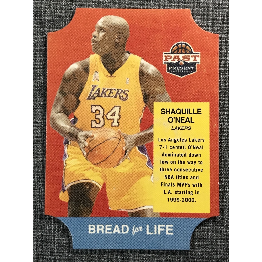 Shaquille O'Neal 湖人隊 特卡 2011-12 Past and Present #30