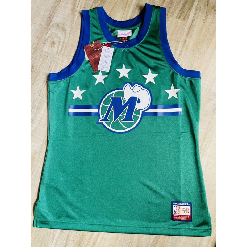 MITCHELL&amp;NESS 達拉斯小牛 獨行俠 Luka Doncic Dirk Nowitzki 緞面球衣