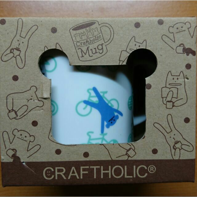 全新 craftholic宇宙人 馬克杯