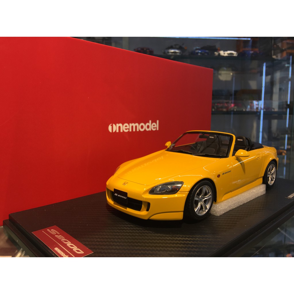 吉華科技 Onemodel Honda S00 Ap2 黃色1 18 樹酯車 蝦皮購物
