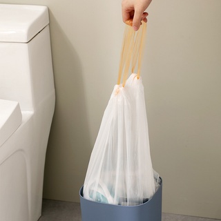 廚房大號垃圾袋 家用環衛酒店手提一次性連卷加厚塑料袋