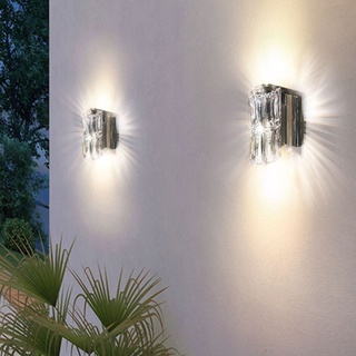 H&R安室家 10*15cm小LED米歇爾水晶壁燈ZA0228