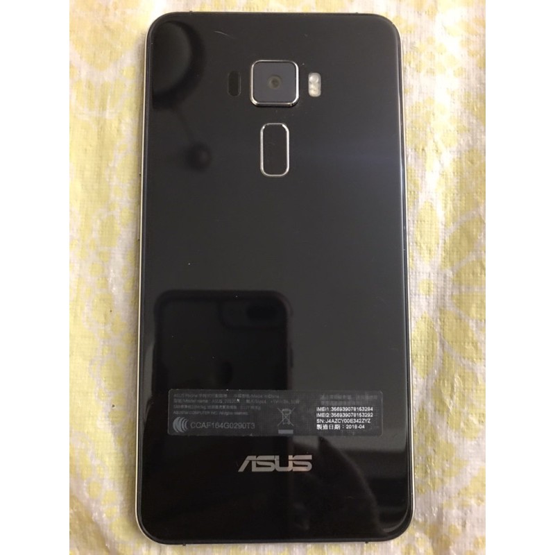 華碩Asus zenfone3 128G手機二手 製造日期2018.4