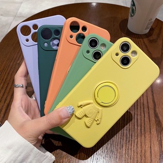 宇航員戒指支架支架保護套適用於 IPhone 13 12 11 Pro Max XR XS Max X 7 8 Plus