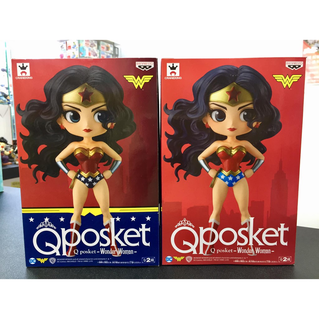 現貨 代理版 景品  Qposket  神力女超人 兩款合售