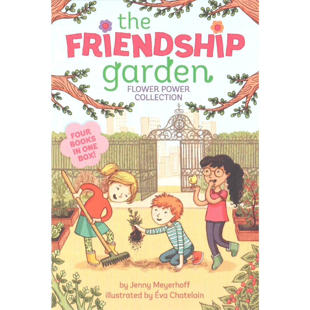 The Friendship Garden Flower Power Collection: Green Thumbs-up! / Pumpkin Spice / Project Peep / Sweet Peas and Honeybees