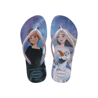 havaianas 哈瓦仕 孩童款 冰雪奇緣系列 夾腳拖 Kids Slim Frozen Flip Flops