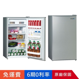 🈸補助🈶💲賣家免運【SAMPO聲寶】SR-B10 定頻95L 1級定頻單門電冰箱