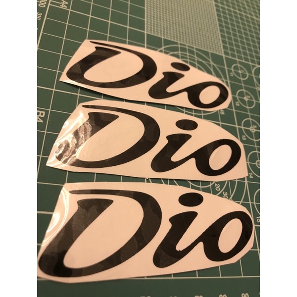 幽靈迷彩 獨立字Dio 3張$150 含轉貼膜