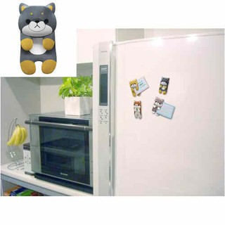 阿猴達可達 JAPAN 日本空運 Mameshiba 豆柴マグネット 柴犬立體造型磁鐵 磁鐵留言夾 磁鐵夾 冰箱留言夾