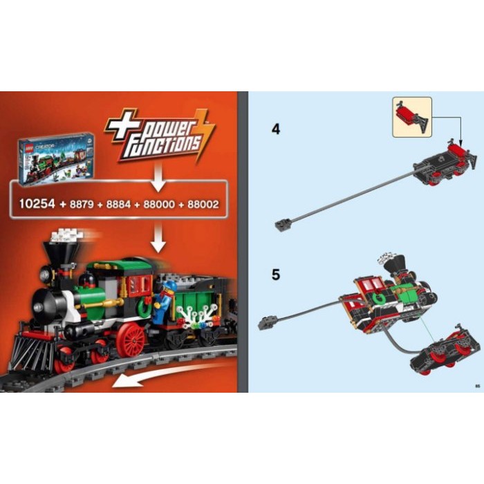 -南港97- 美版 LEGO 樂高 10254 冬季 聖誕 火車動力組 全新未拆