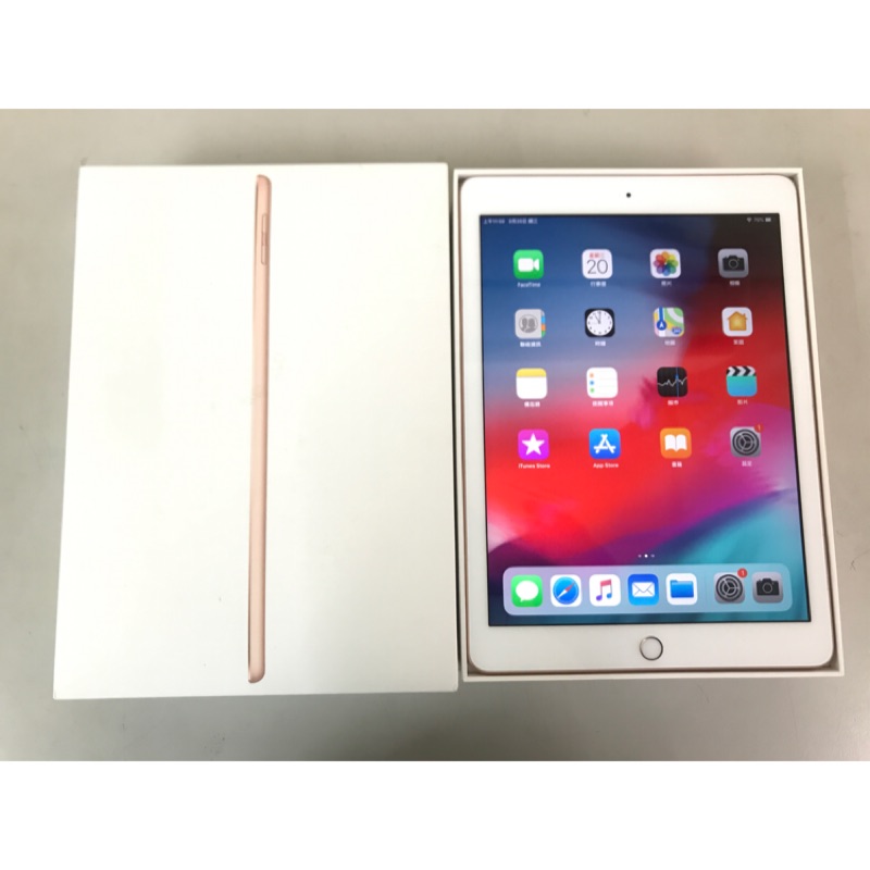 APPLE IPAD 六代 2018 32GB WIFI版A1893  玫瑰金