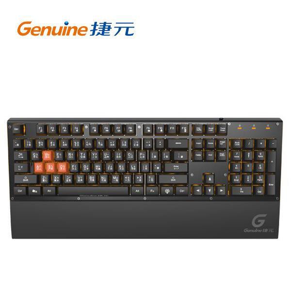 【Genuine捷元】 GGK-1000 電競機械薄膜鍵盤 建議售價1899元