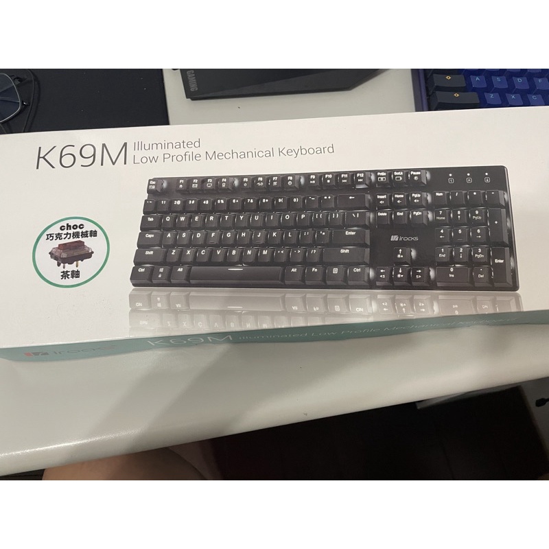iRocks K69M 機械鍵盤 茶軸