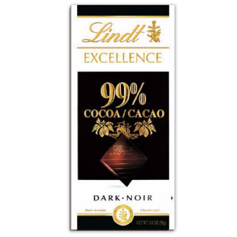 十片免運區》瑞士蓮極醇系列-99%巧克力片