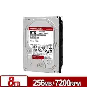 WD 紅標 Red Plus 8TB 3.5吋NAS硬碟 WD80EFBX
