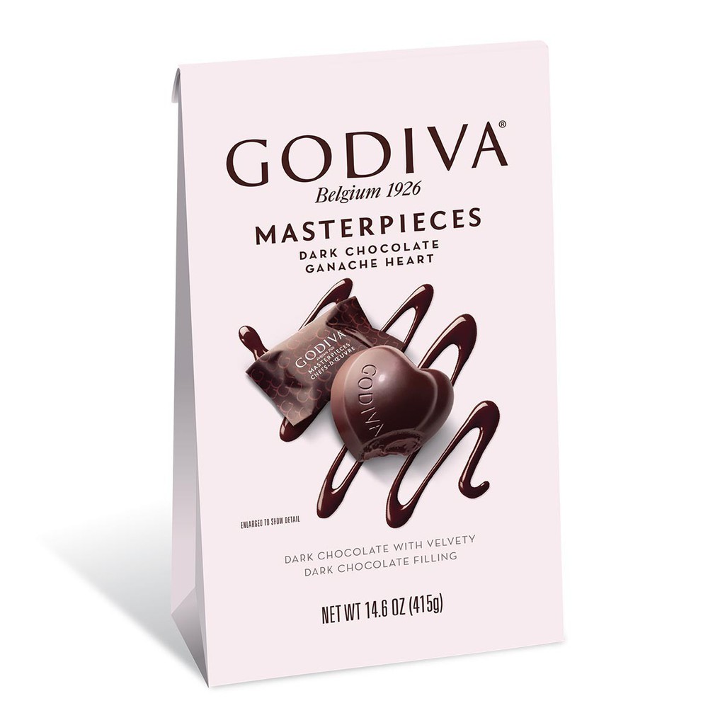 【⭐Costco 好市多 代購⭐】Godiva 心型黑巧克力 415 公克 免運 零食 巧克力 進口 代購