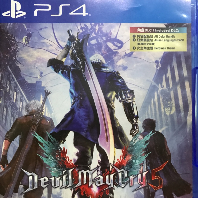 Devil May Cry5 惡魔獵人5 ps4 9成9新 無特點