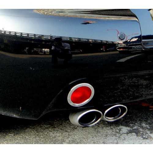 VW 福斯 金龜車 Beetle 1999~2005 改裝 鍍鉻銀 後保桿反光片框 倒車燈框 後霧燈框飾貼