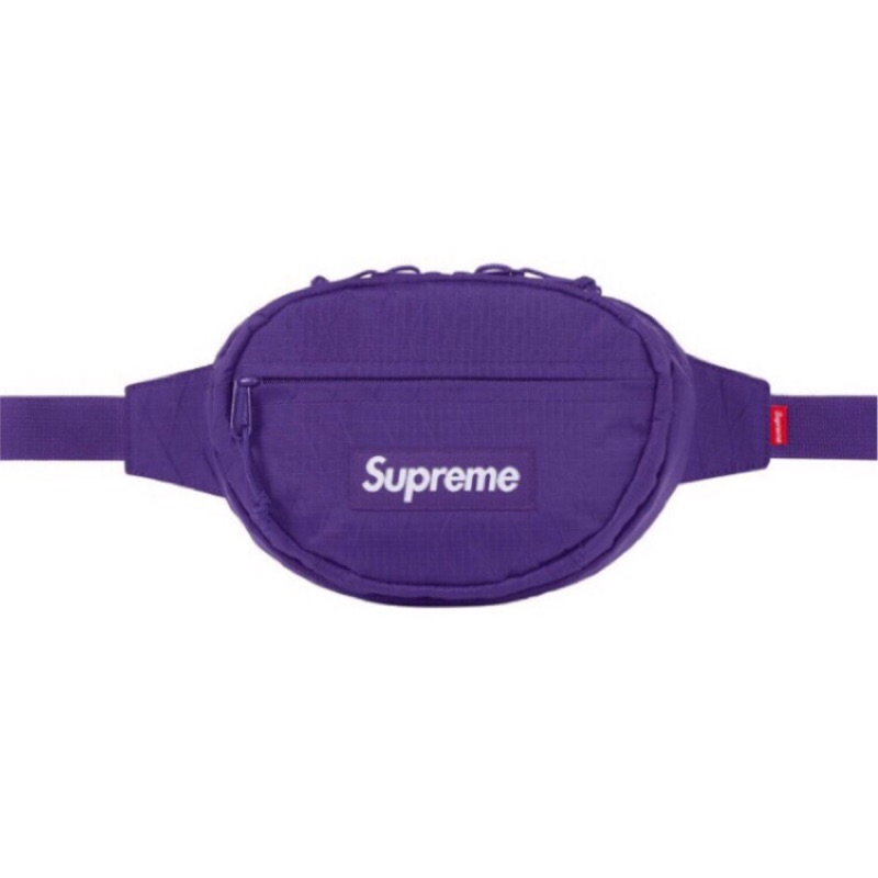 2018 FW Supreme 45th waist bag 紫色腰包