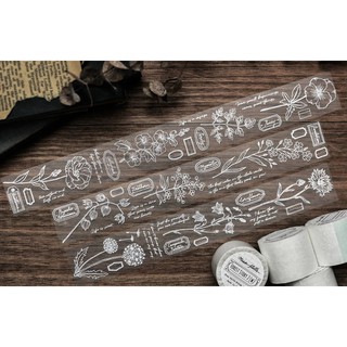 (膠帶･分裝) 喵吉星 森林物語2･白墨 (90cm)(霧P)