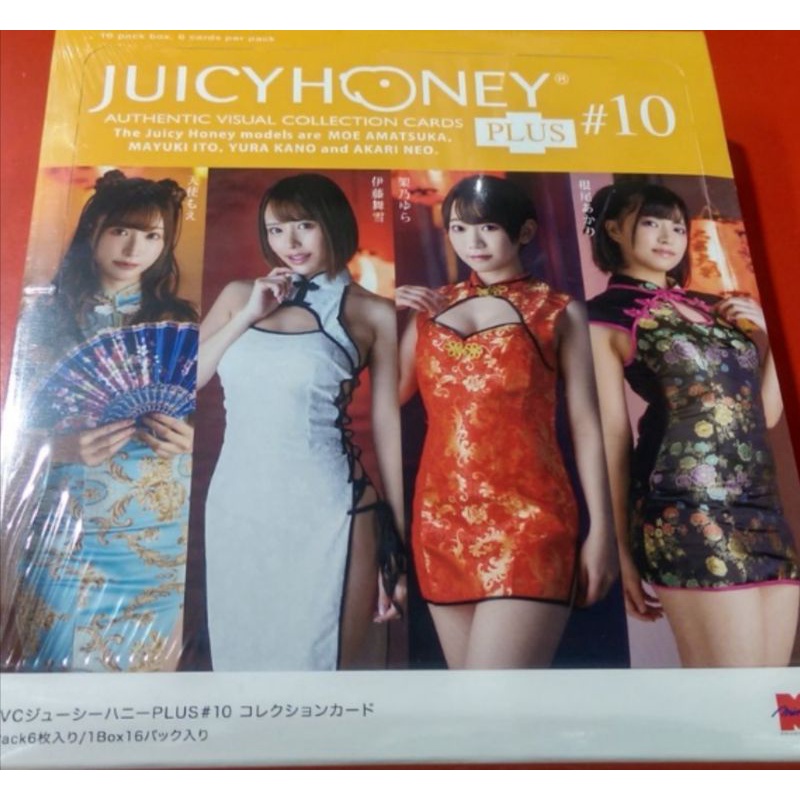 全新未開封卡盒 Juicy Honey Plus #10 天使萌 伊藤雪舞 架乃由羅 根尾朱里