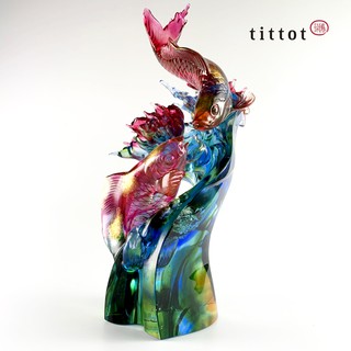 【tittot 琉園丨瀲灩風華】 琉璃 藝術品 收藏 擺飾