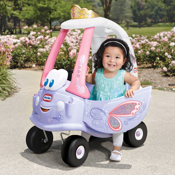 聚聚玩具【正版】Little Tikes 蝴蝶仙子腳行車 體能較具 幼兒園教具 腳行車 戶外 推車