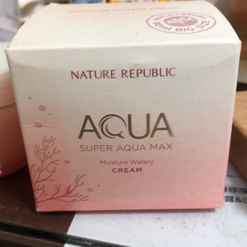 現貨⚠️⚠️瑕疵品⚠️NATURE REPUBLIC 超級水精靈補水面霜（乾肌款