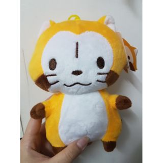 全新小浣熊6英吋絨毛玩偶共兩款
