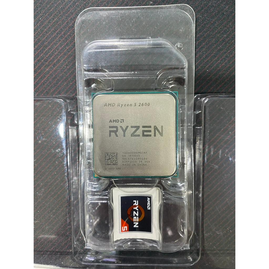 AMD Ryzen R5-2600 #電腦CPU #AMD R5處理器