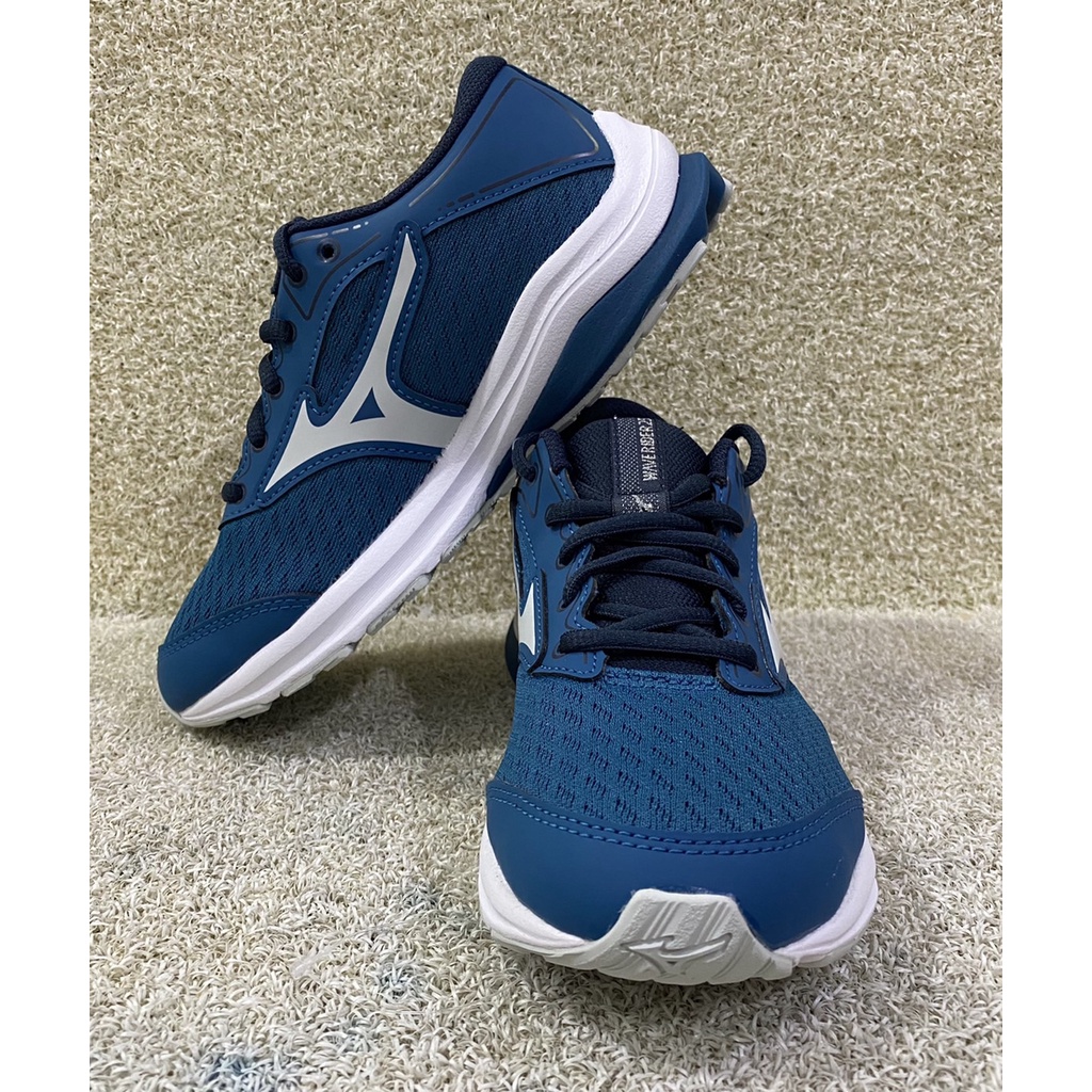 = 威勝 運動用品 = 22年 Mizuno WAVE RIDER 25 Jr 大童鞋 K1GC213327