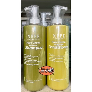 nppe森活茶 清爽洗髮精 水感護髮素 1000ml