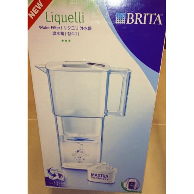 德國BRITA Liquelli力酷型濾水壺2.2L 附濾芯1支