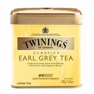 伯爵紅茶 TWININGS 唐寧伯爵茶 EARL GREY TEA 500g/罐-期限：2026/9/7【良鎂咖啡精品