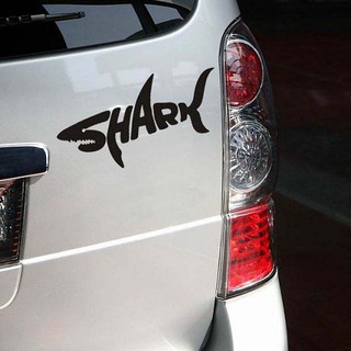 shark 鯊魚 反光車紙 貼紙 適用於 SUBARU FORD 三菱 VW BMW BENZ TOYOTA A0411