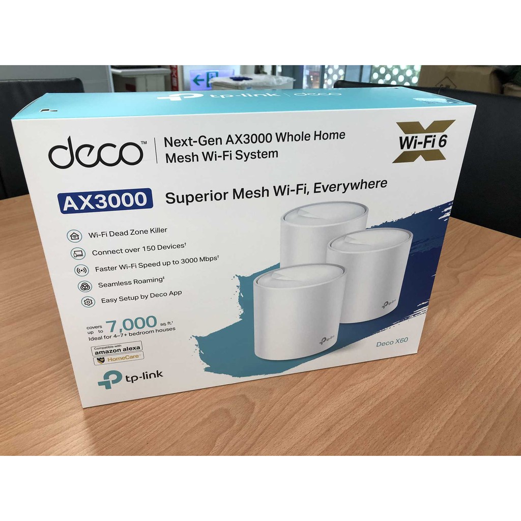 (已售完)TP-Link Deco X60 | AX3000 智慧家庭網狀Wi-Fi系統 無線WiFi分享器 宅配免運