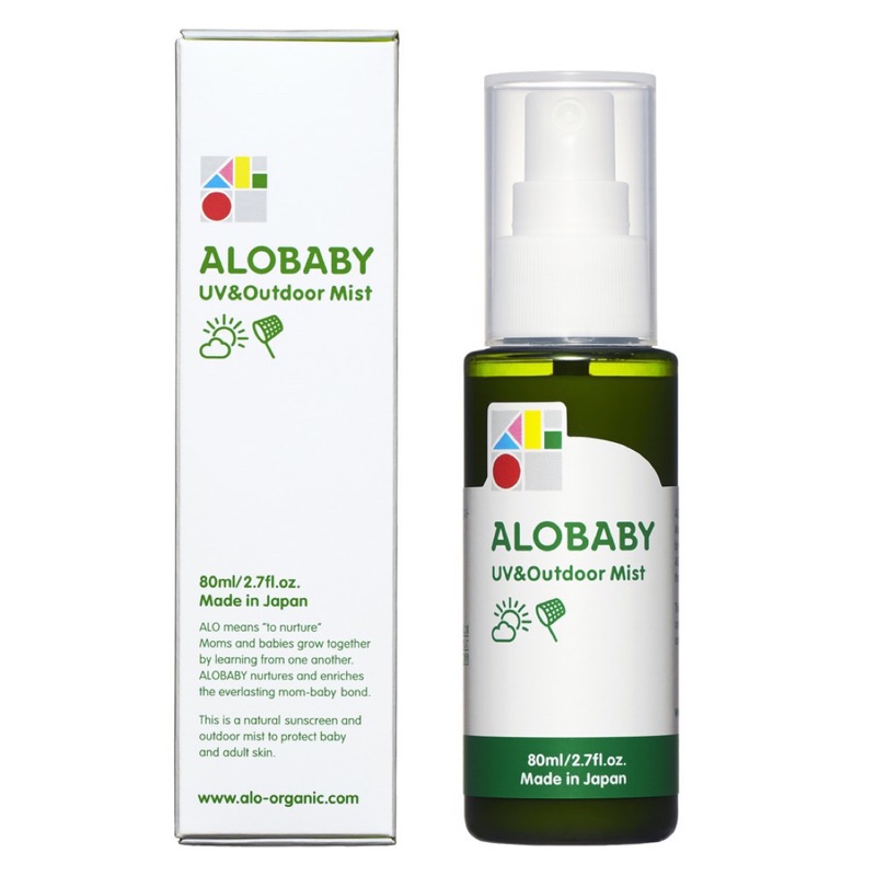 全新 日本進口 ALOBABY 防曬防蚊全能水噴霧 80ml