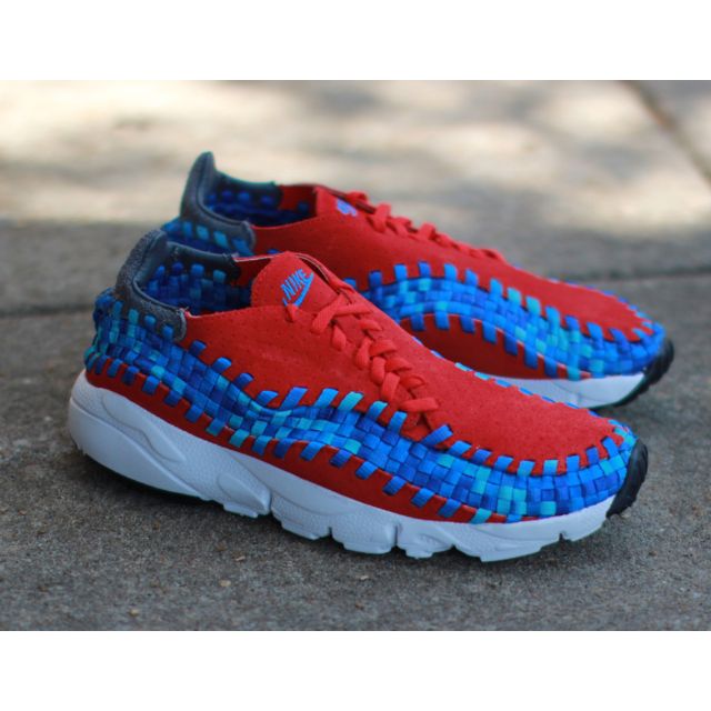 Nike air footscape woven challenge red