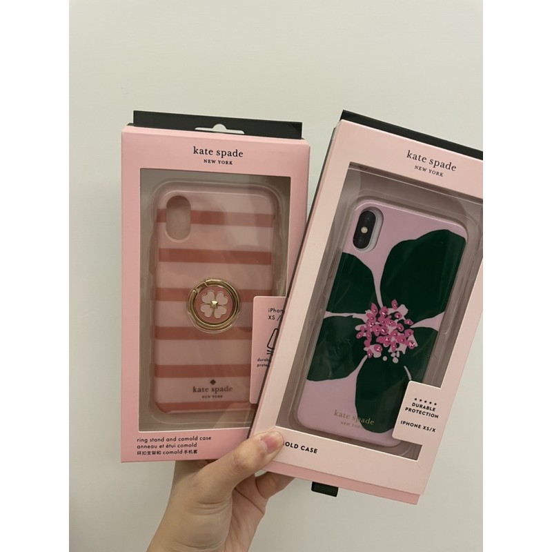 全新 iPhone XS手機殼 Kate spade ♠️