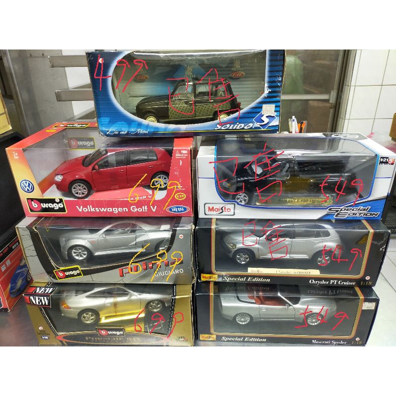 1 18 模型車二手的價格推薦 22年10月 比價比個夠biggo
